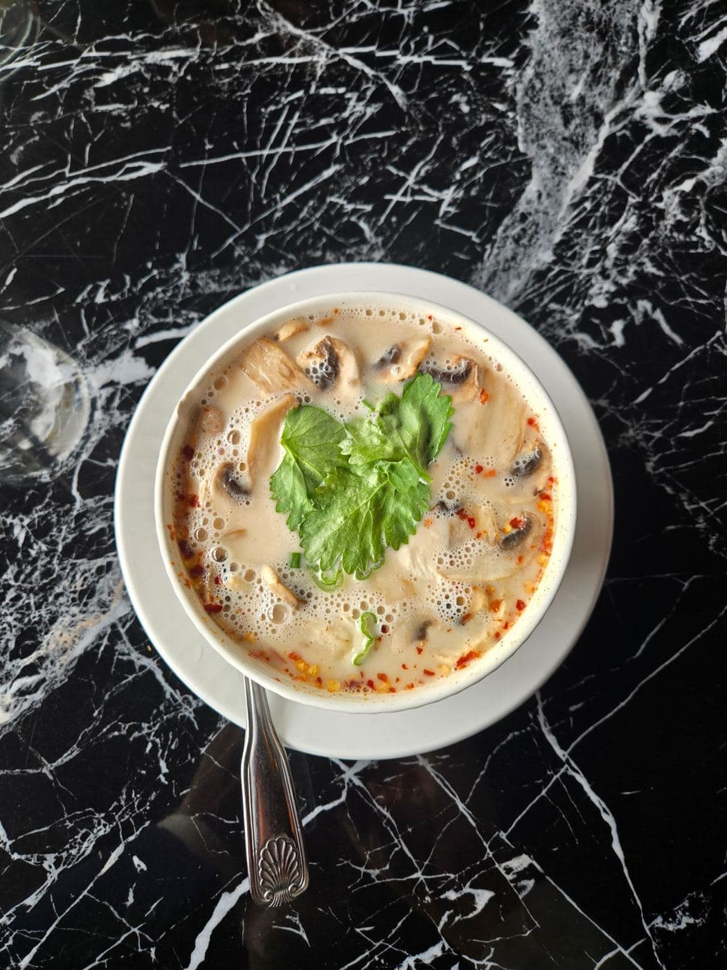 Tom Kha Gai, Hühnersuppe mit Kokosmilch